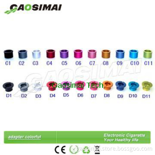 All kinds of adaptors for e cigarettes 510-ego,atomizer to battery